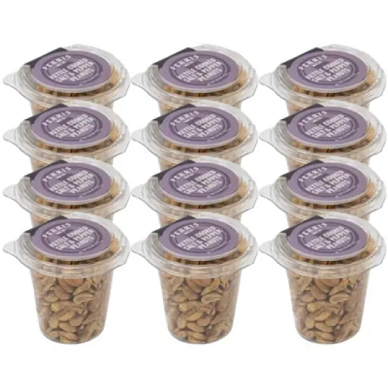 Ferris Nut Co. Kettle Cooked Salt and Pepper Peanuts - Case of 12/4.5 oz image {2}