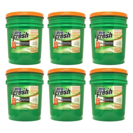 Ultra Fresh 3X Platinum 5 Gallon Laundry Detergent Liquid for All Machine Types with Easy Dispensing Pump, Up to 640 Loads, Original Green (3 Pack) image {9}