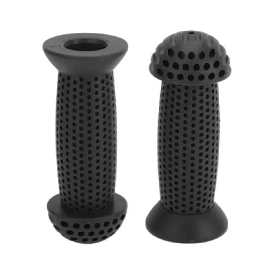 Unique Bargains Child Bike Handlebar Grips Covers 3.94" Black 1 Pair image {6}
