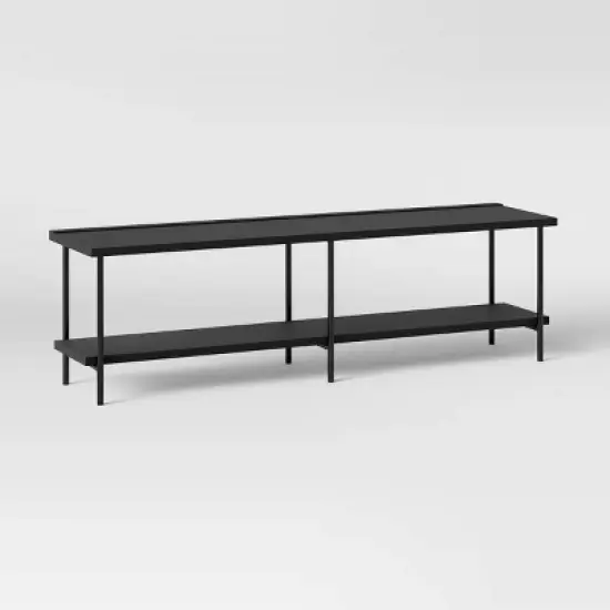 Wood and Metal TV Stand for TVs up to 60" - Room Essentials&trade; image {5}