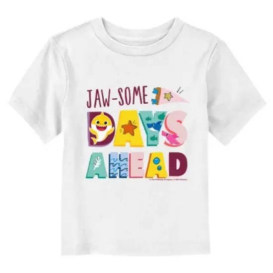 Toddler's Baby Shark Jaw-Some Days Ahead T-Shirt image {3}