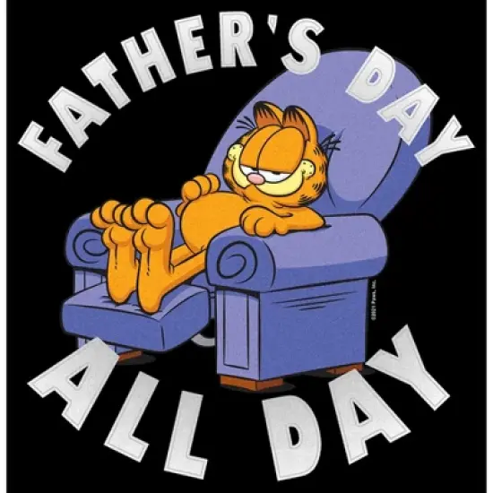 Men's Garfield Father's Day All Day T-Shirt image {1}