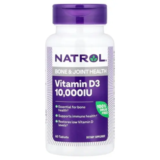 Natrol Vitamin D3, 60 Tablets image {4}