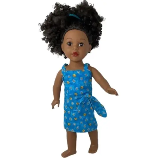 Doll Clothes Superstore Wrap style Skirt, Top, Tote Bag Fits 18 Inch Girl Dolls And Comes With Matching Bag For Girl image {2}
