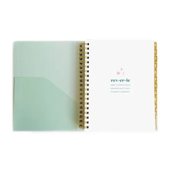 lake + loft Solid Aqua 12-month 2025 Reverie Planner image {1}