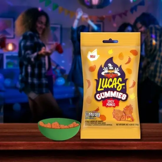 Lucas Gummies Mango Candy - 4.58oz image {2}
