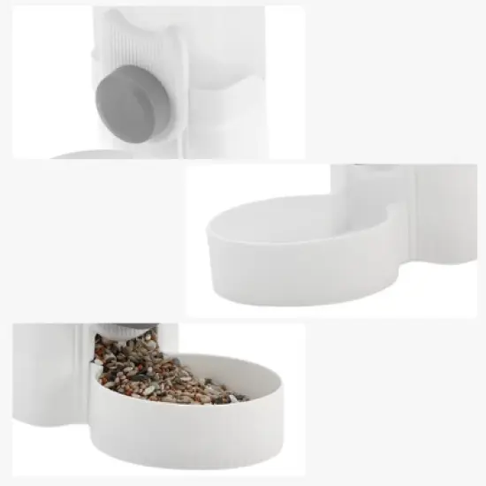 Unique Bargains Large Capacity Rabbit Hay Feeder 35oz 1 Pc image {3}