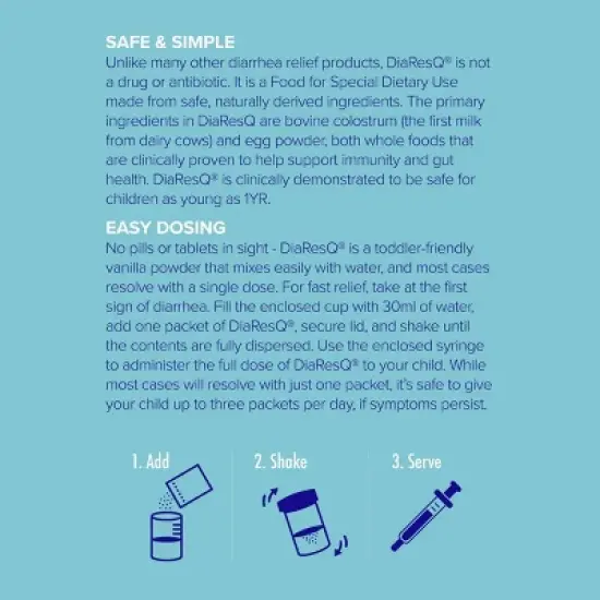 DiaResQ Toddler's Calming Relief - Vanilla - 0.25oz/3ct image {3}
