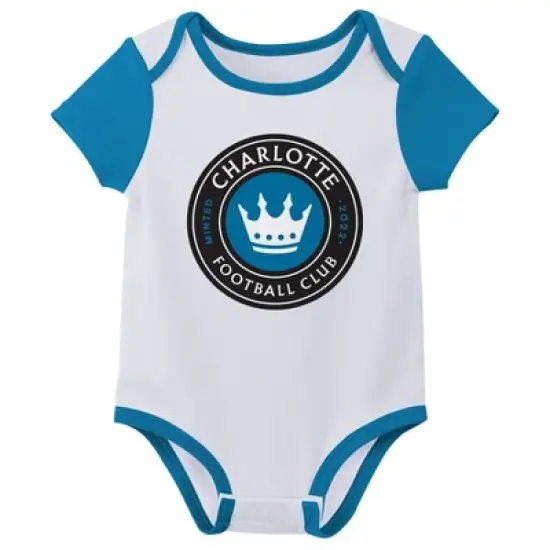 MLS Charlotte FC Infant 3pk Bodysuit image {1}