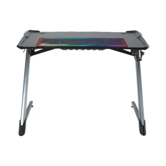 Lynx LED Gaming Desk Black - X Rocker image {4}