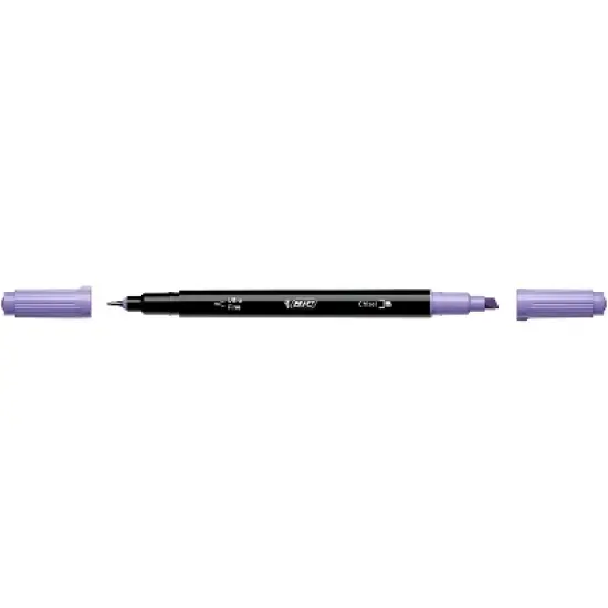BIC Intensity Dual Tip Highlighter Medium & Broad Point Assorted Ink 6/Pack (HLPDT6-AST) image {7}