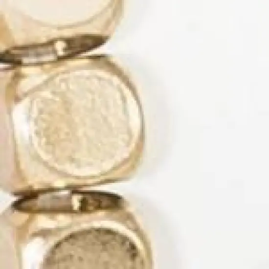 Metal Multi-Strand Bracelet - Universal Thread&trade; Gold image {2}