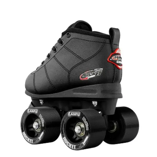 Crazy Skates Rocket Roller Skates For Boys - Great Beginner Kids Quad Skates image {1}