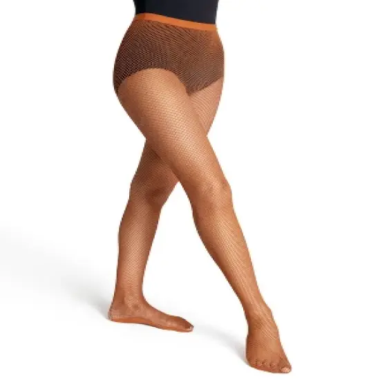 Capezio Women's Professional Fishnet Tight w/ Seams image {3}