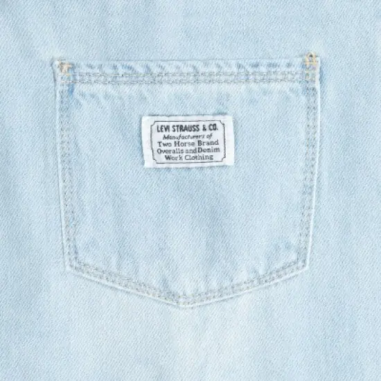 Levi's&reg; Girls' Jean Skirtall - Light Blue image {2}