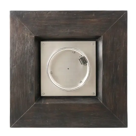 Avondale 3pc All-Weather Wicker Patio Chair Set w/ Fire Pit - Dark Brown - Christopher Knight Home image {9}