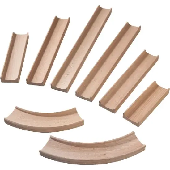 HABA Kullerbu Expansion Set - Straight Tracks and Curves image {1}