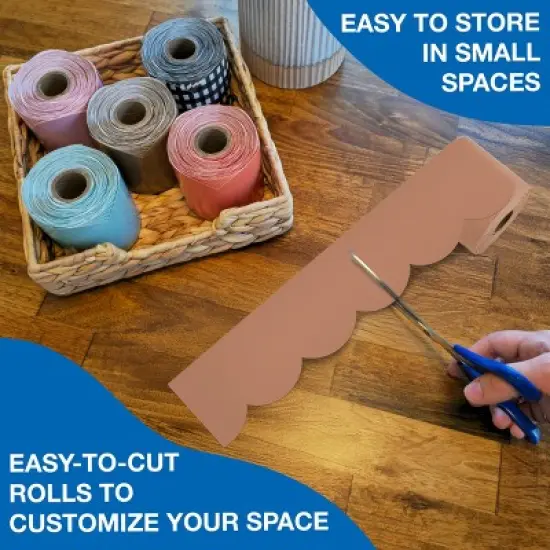 Carson Dellosa Education 65' Boho Sunset 4 Pack Rolled Bulletin Board Border Set (4 rolled borders) image {4}