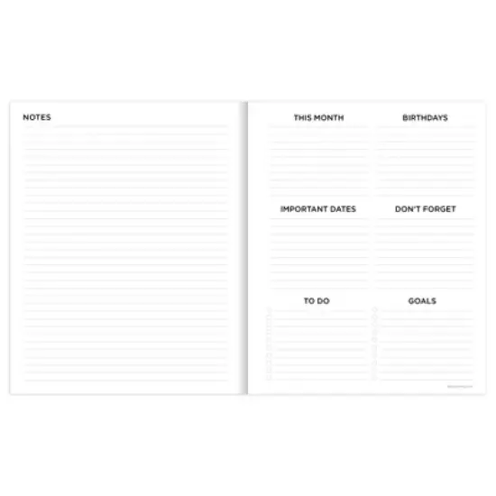 TF Publishing 2023-24 Academic Planner Monthly 6.5"x8" Palms image {2}