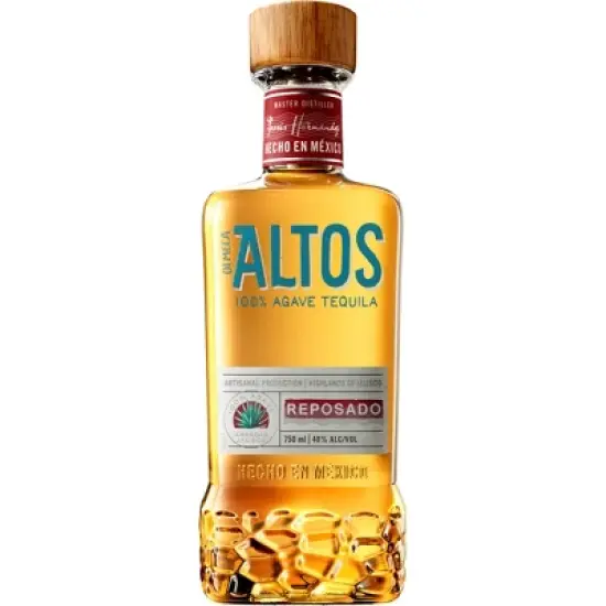Altos Reposado Tequila - 750ml Bottle image {9}