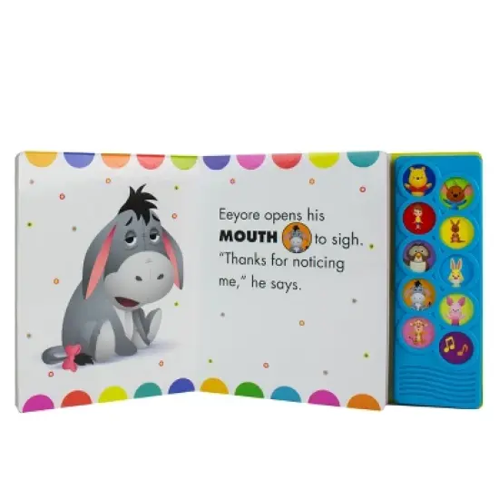 Disney Baby Winnie the Pooh - Head to Toe! Listen and Learn 10-Button Sound Board Book image {1}