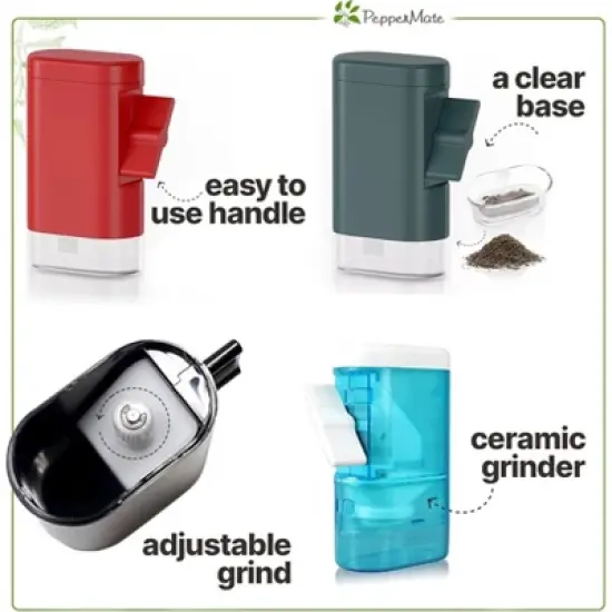 Peppermate Traditional Pepper Mill image {3}