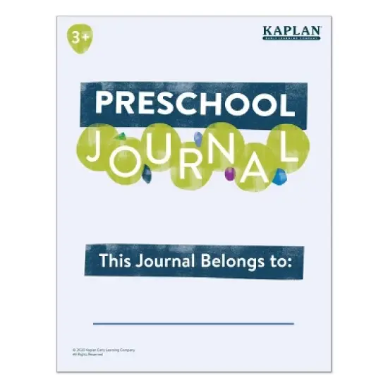 Kaplan Early Learning Preschool Journals - Set of 10 image {1}