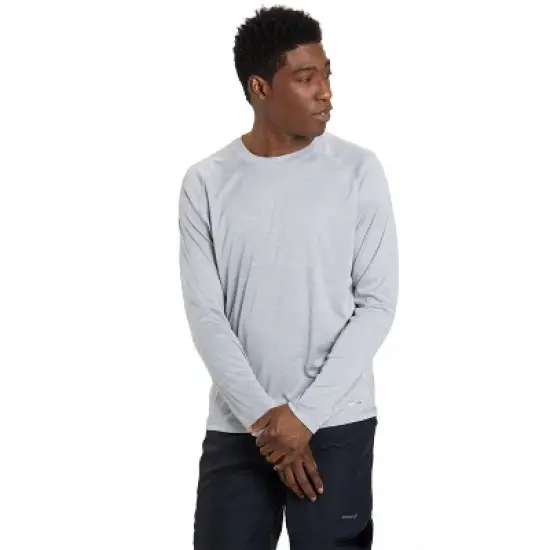 Sporti Sporti Men's L/S Hybrid II UPF 50+ Sun Shirt Black Small image {4}