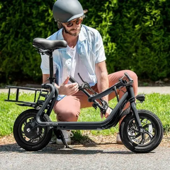 Jetson Ryder Pro Electric Scooter - Gray/Black image {5}