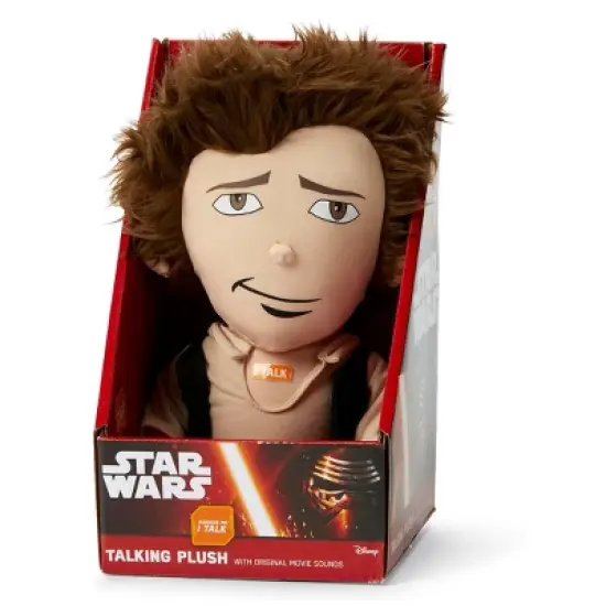 Seven20 Stuffed Star Wars Plush Toy - 9" Talking Han Solo Doll image {3}
