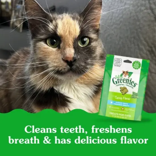 Greenies Catnip Flavor Dental Cat Treats image {8}