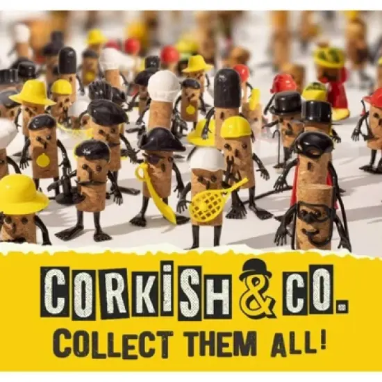 The Purple Cow Corkish & Co Advent Calendar: Winter Paper Cardboard Tabletop Decor image {2}