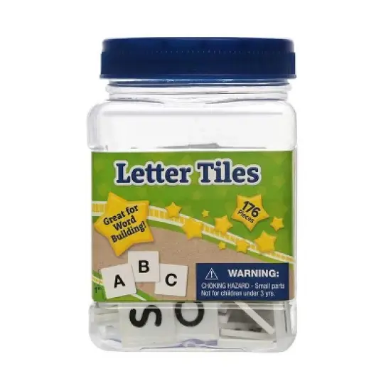 Eureka Tub of Letter Tiles image {1}
