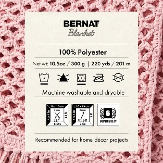 Bernat Blanket Big Ball Yarn 24 Pack-Floret image {8}