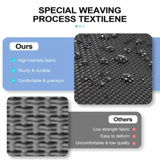 Crestlive Products Outdoor Double Sun Bed Chaise Lounge Chair Rocking Bed with Sun Shade & Wheels image {3}