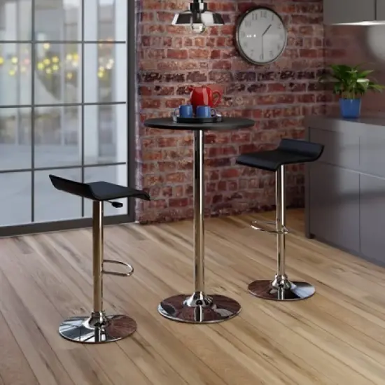 3pc Spectrum Bar Height Dining Set Black - Winsome image {7}