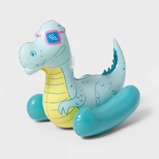 Dino Ride On Water Floats and Inflatables - Sun Squad&trade;: Novelty Pool Toy image {4}