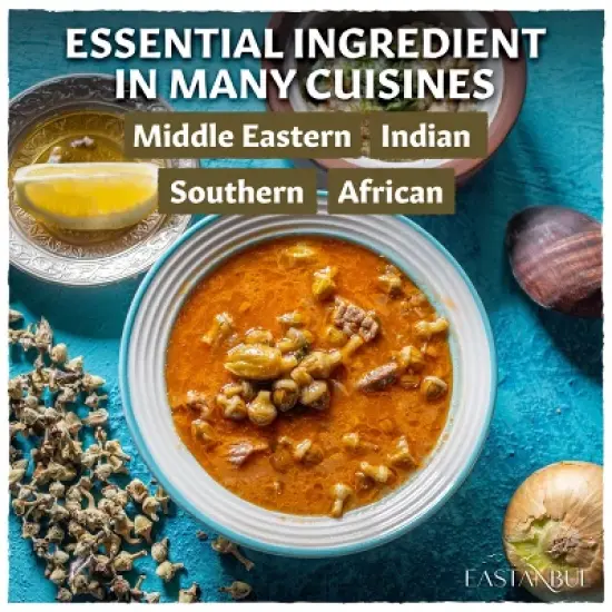 Eastanbul Dried Okra, Dried Ladies' Finger Ocra, Dry Ochro, Bamie AKA Kuru Bamya for Snacks, Stews, Gumbo, 3.4oz image {4}