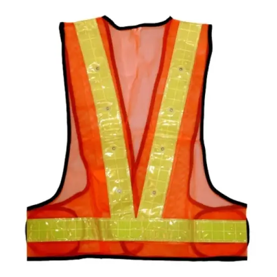 Maxsa Innovations Reflective Safety Vest with 16 LED Lights image {5}