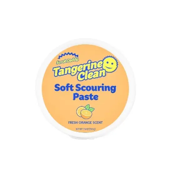 Scrub Daddy Tangerine Clean Natural Cleaning Paste - Fresh Orange Scent image {3}