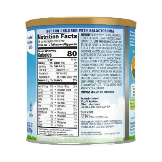 Similac Pure Bliss Non-GMO Powder Toddler Formula - 24.7oz image {3}