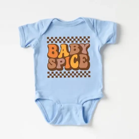 The Juniper Shop Baby Spice Checkered Baby Girl Bodysuit image {4}