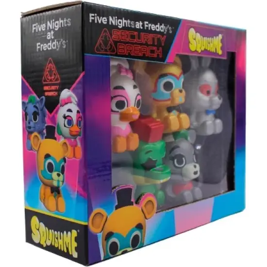 Just Toys Five Nights At Freddys 5 Piece SquishMe Collectors Box image {2}