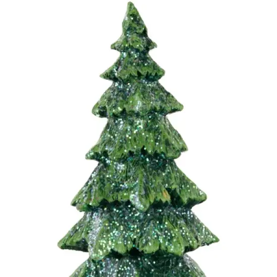 Northlight Glittered Pine Tree Christmas Decoration - 12" image {3}