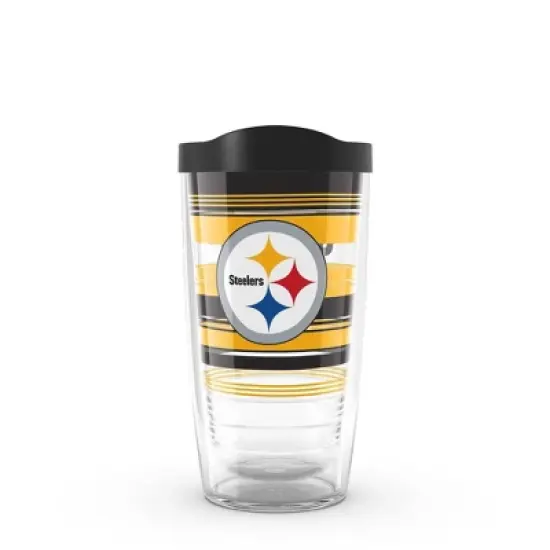 NFL Pittsburgh Steelers 16oz Hype Stripes Classic Tumbler image {6}