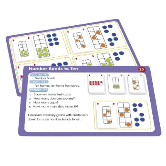 Junior Learning 50 Ten Frame Activities image {3}