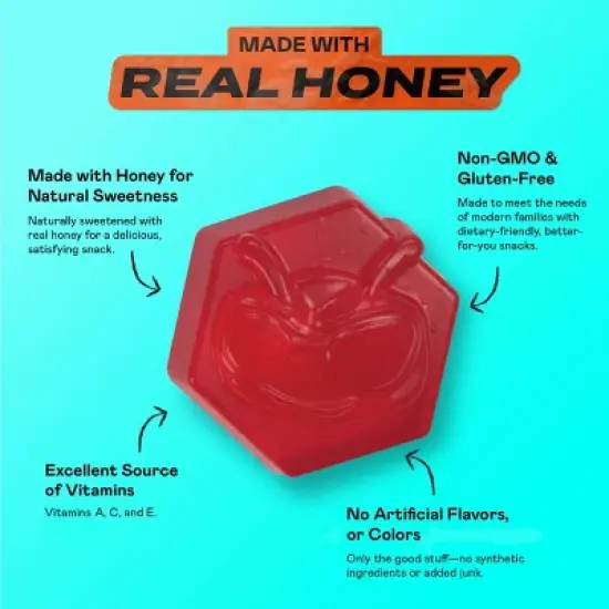 BEEUP Fruit Snacks Very Berry - 7.76oz image {2}