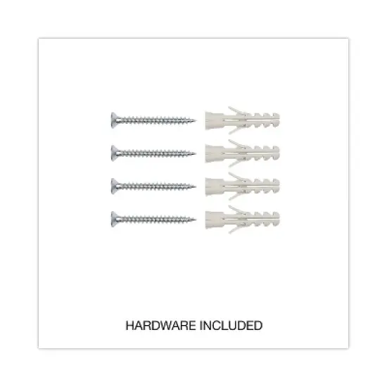 UNIVERSAL Cork/Dry Erase Board Melamine 36 x 24 Black/Gray Aluminum/Plastic Frame 43743 image {7}