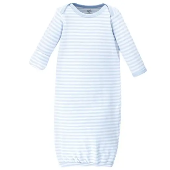 Touched by Nature Baby Boy Organic Cotton Long-Sleeve Gowns 3pk, Giraffe image {2}