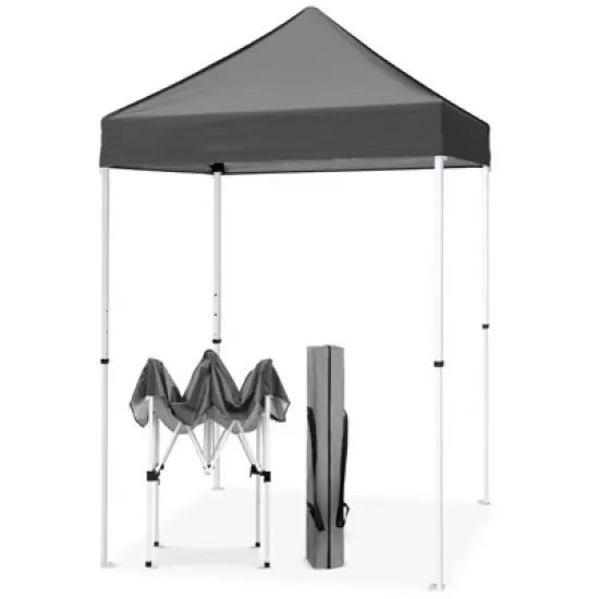 EAGLE PEAK 5x5ft Easy Setup Pop Up Canopy Folding Tent Sun Shelter UV50+ image {16}